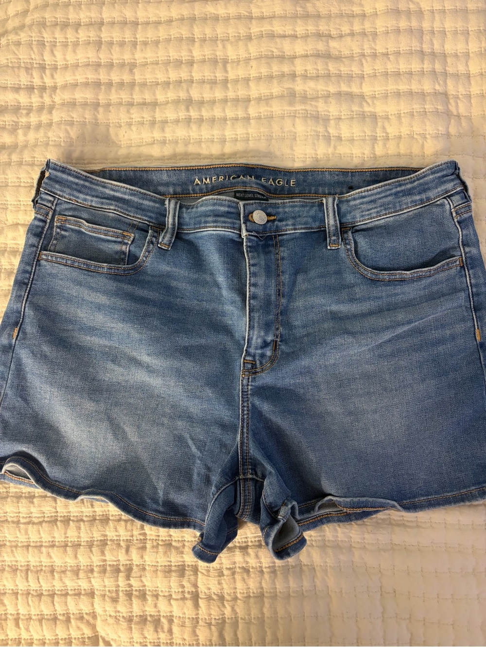 American Eagle Outfitters Medium Blue Denim Jean Shorts